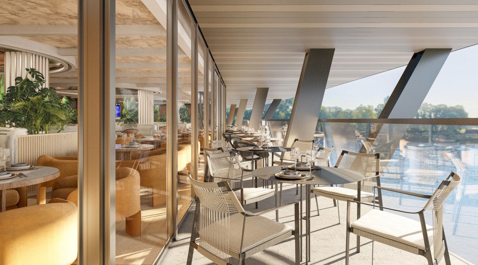 Fans will be able to eat alfresco and have their own wine waiter