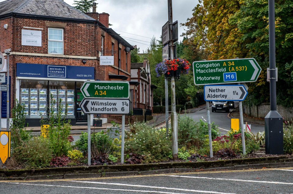 Alderley Edge is part of Cheshire’s ‘Golden Triangle’