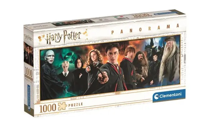 a 1000 piece harry potter panorama puzzle by clementoni