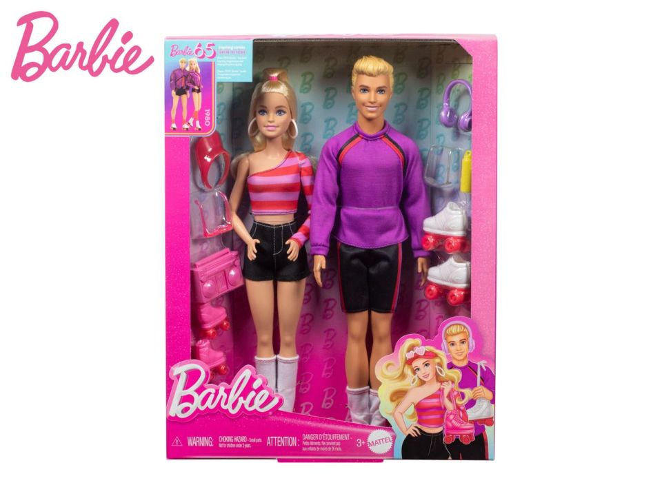 The iconic Barbie & Ken Dolls