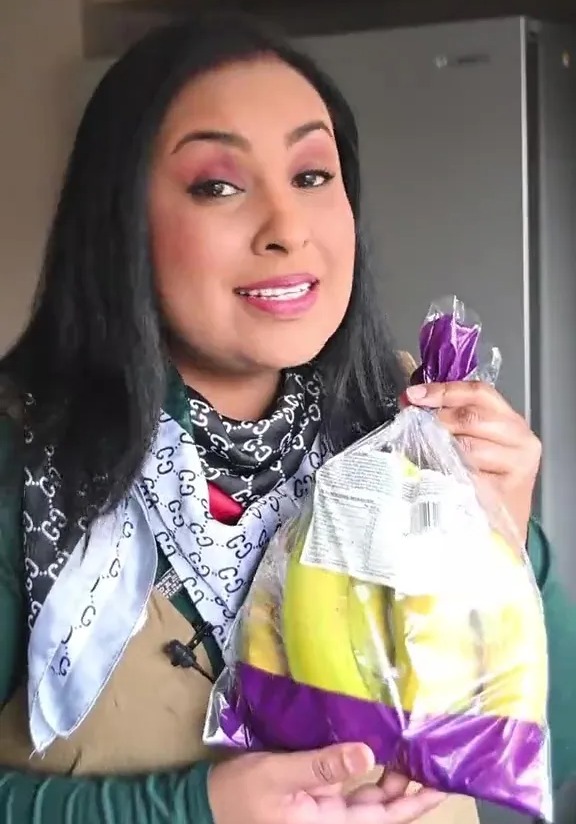 Zakiyaa shared a simple trick to stop bananas from going brown