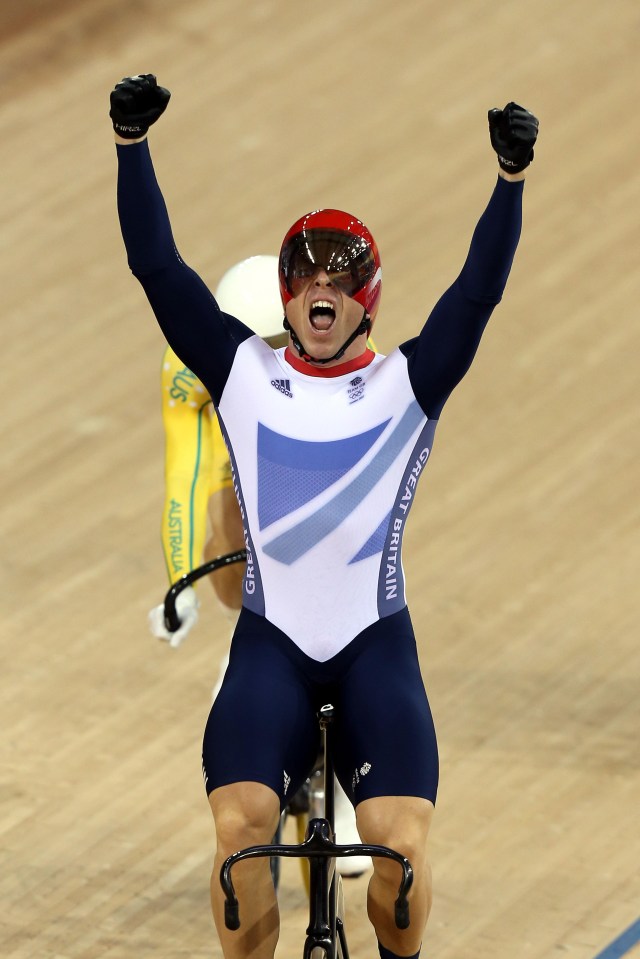 Hoy was sensational for Team GB during London 2012