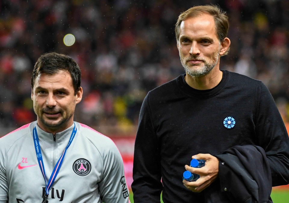 Thomas Tuchel and Zsolt Low have parted ways since the German took the England job