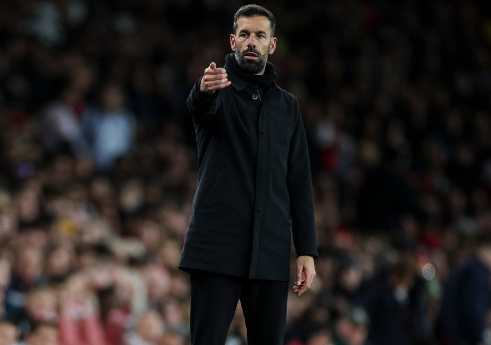 Ruud van Nistelrooy will take over as interim Manchester United manager