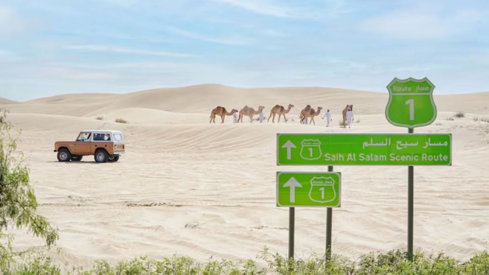 Saih Al Salam Scenic Route is part of the Dubai 2040 Urban Master Plan