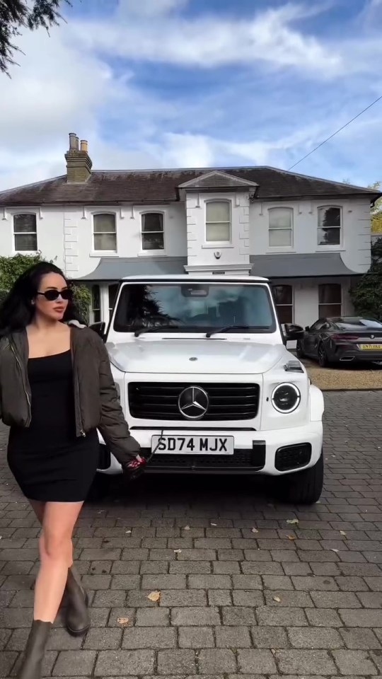 Marnie Simpson has splashed out on a new £137k Mercedes