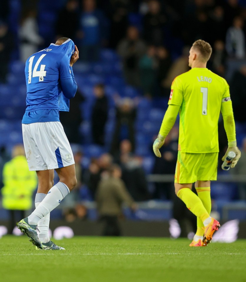 He was in tears after the full-time whistle