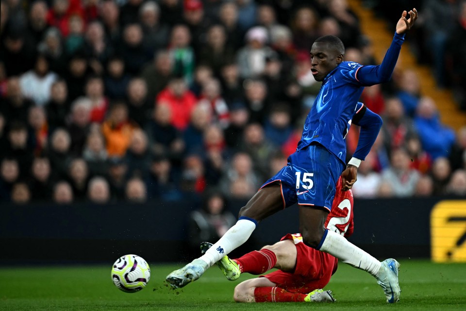 Nicolas Jackson slotted Chelsea level, after an offside ruling was overturned