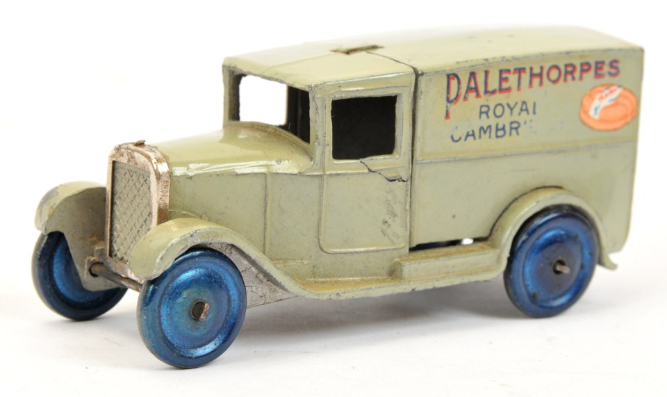 Even though the Dinky toy has seen better days it's still expected to sell for more than £2k