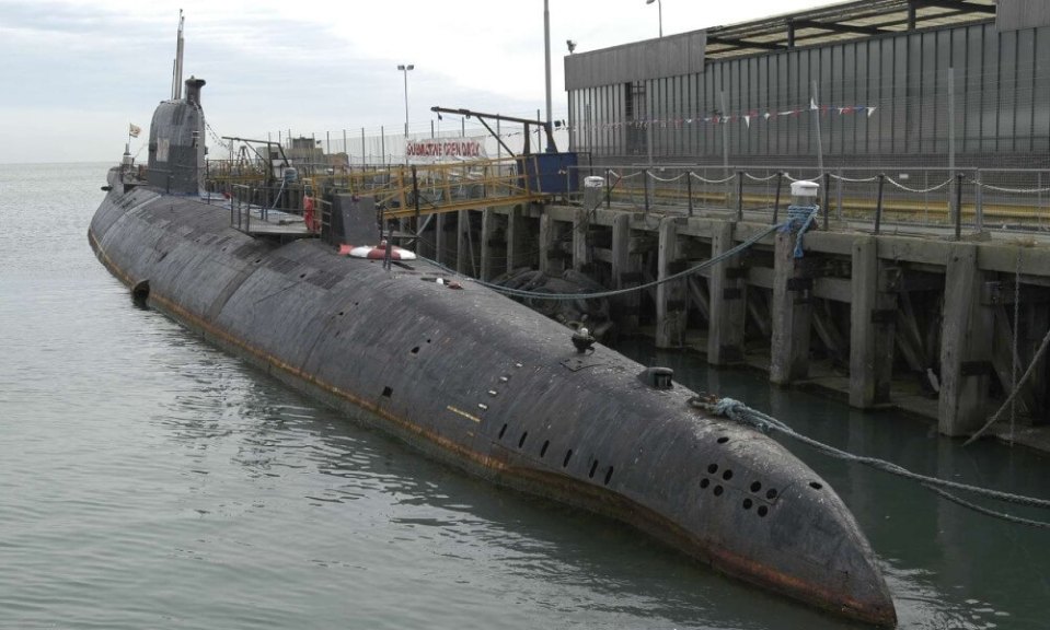 The first Foxtrot-class submarine was commissioned in 1958