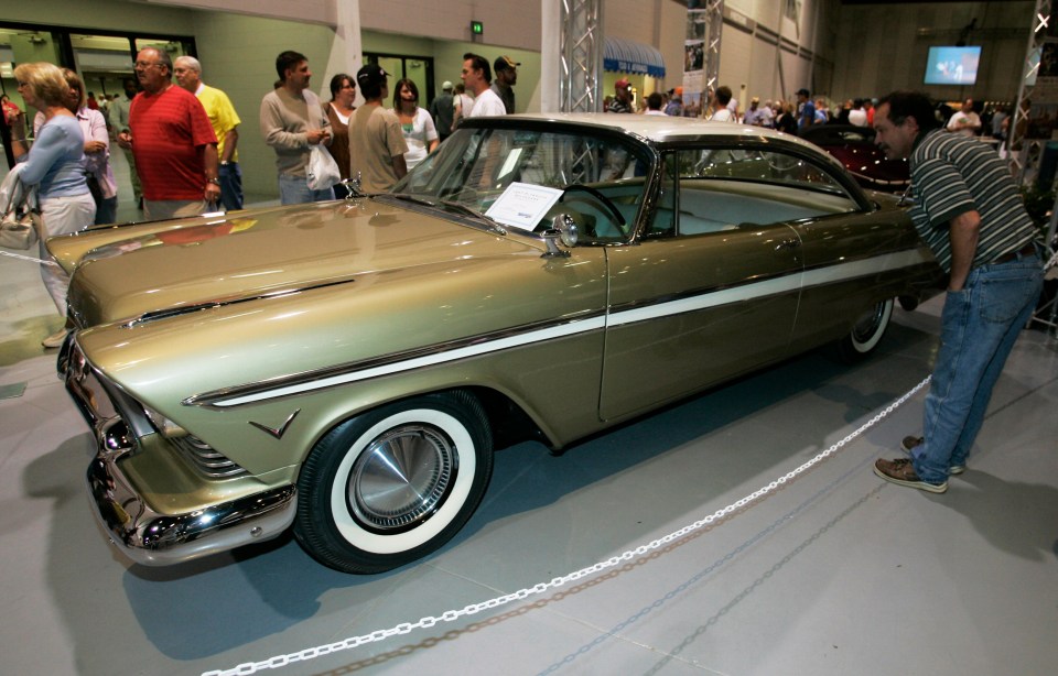 The motor in question was a 1957 Plymouth Belvedere