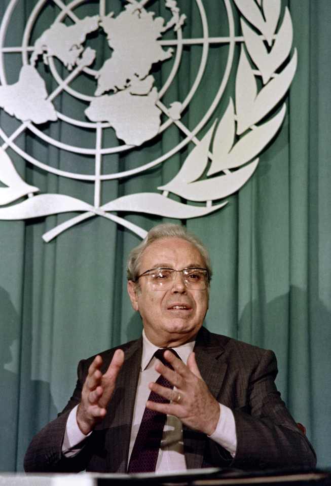 One of the most peculiar claims was that former UN boss Javier Perez de Cuellar saw the abduction