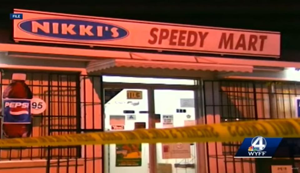 A picture of the store where the fatal shooting took place in 1999