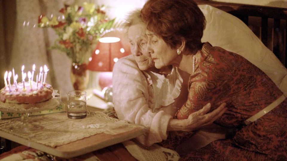 Dot Cotton wore the EXACT same dress for 32 years on Christmas Day (pictured in 2000)