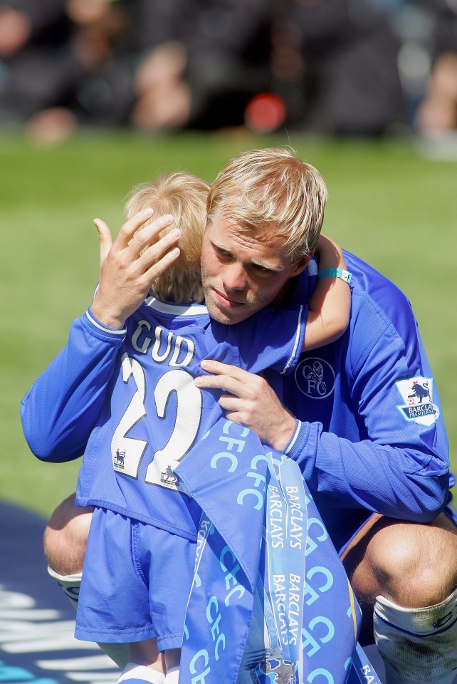 Chelsea icon Eidur Gudjohnsen returned to Stamford Bridge last night