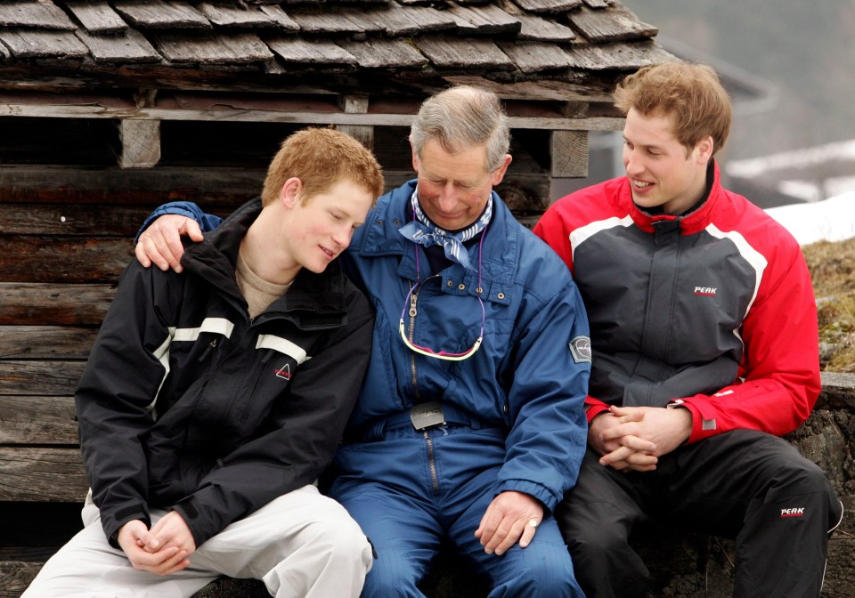 Often royal family members do an official photocall on ski holidays to ensure privacy for the rest of the trip