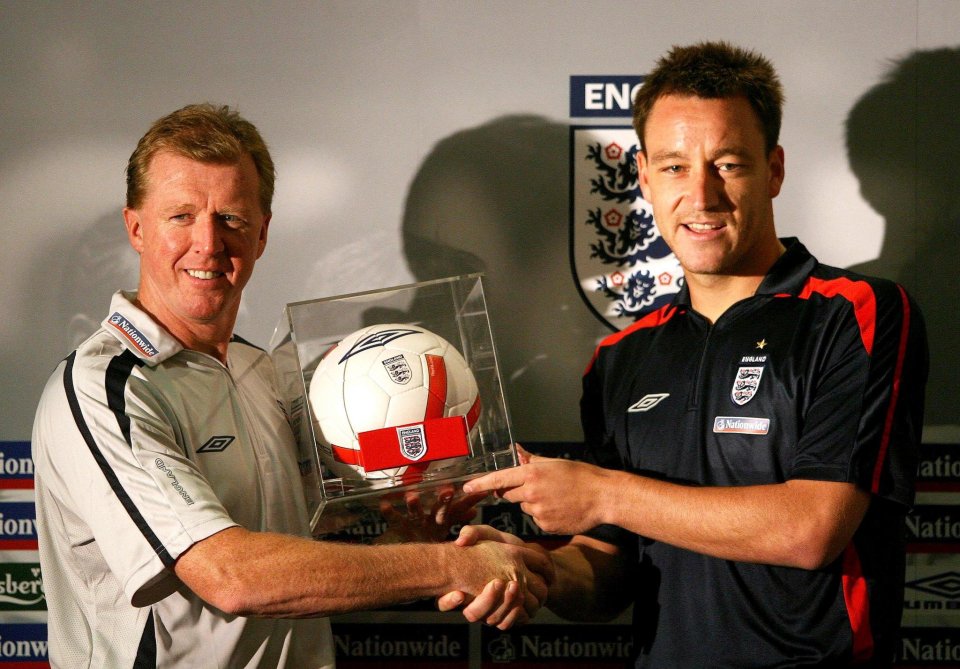 John Terry had just been handed the captain's armband