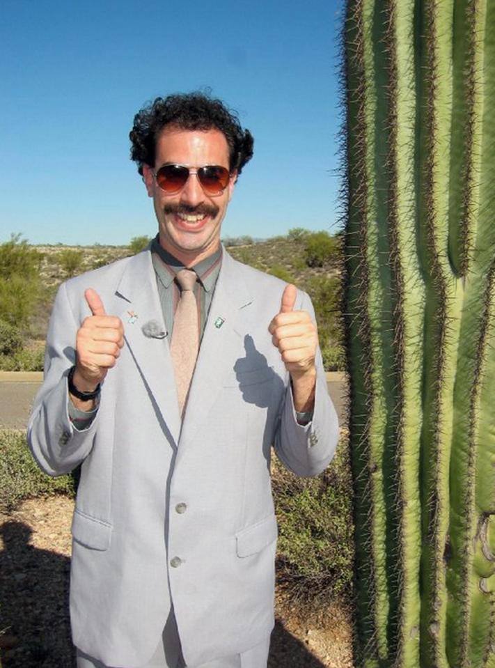 Sacha Baron Cohen amassed a fan base of millions with his hit comedy alter egos such as Borat