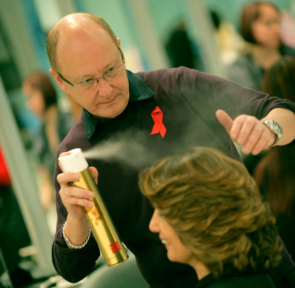 Trevor was a renowned hairdresser and businessman