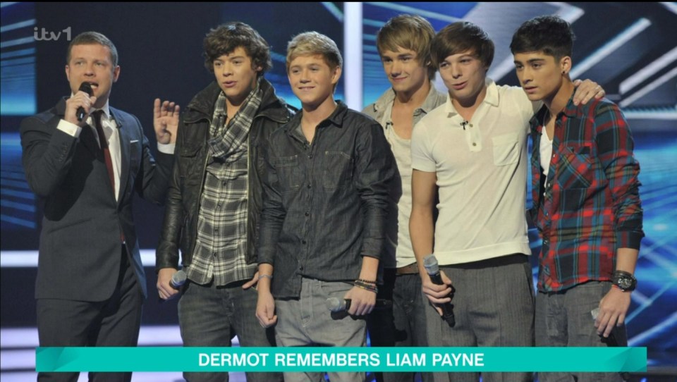 The TV presenter first met Liam when he auditioned for the X Factor in 2010