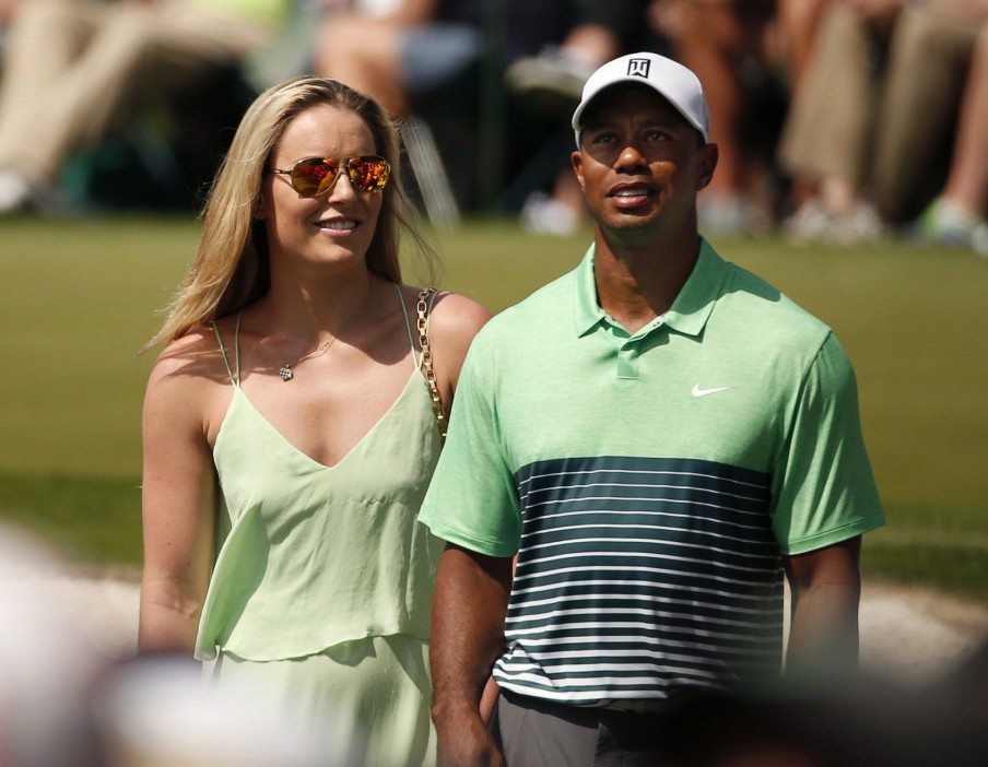 Vonn was often seen at golf events on the PGA Tour