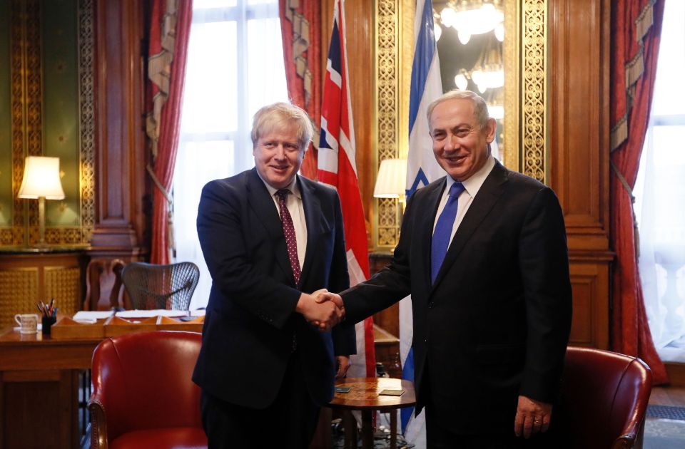 A listening device was found in Boris Johnson's loo just days after it was used by Israel's leader Benjamin Netanyahu