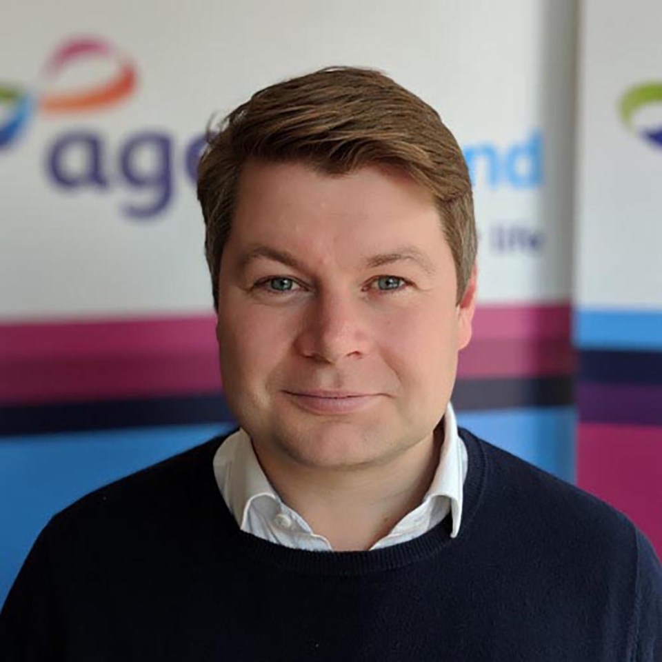 Adam Stachura is part of a team that offers advice and tips to older people on their winter fuel issues