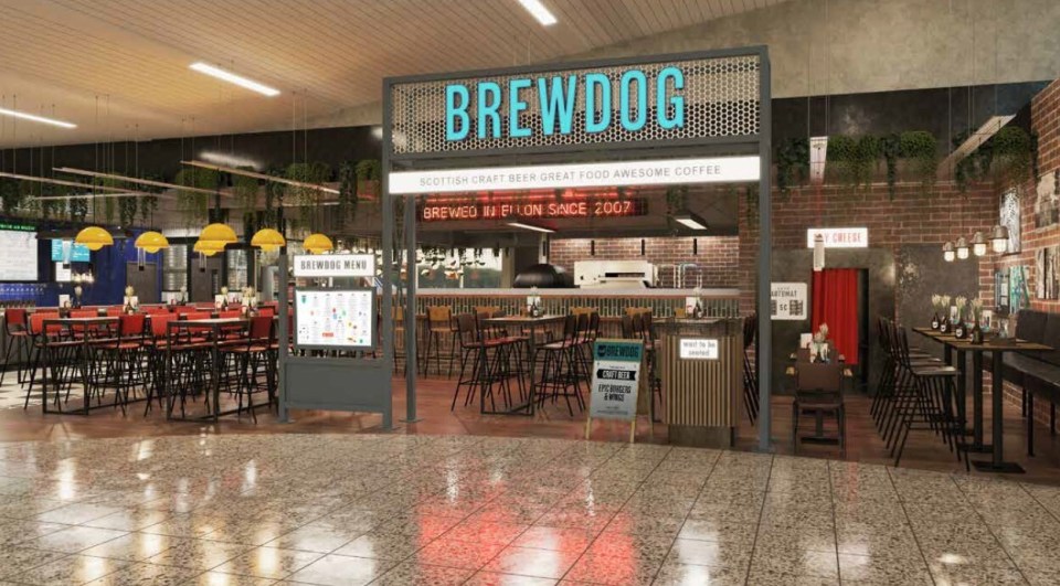 The Brewdog at Edinburgh Airport is also set to expand