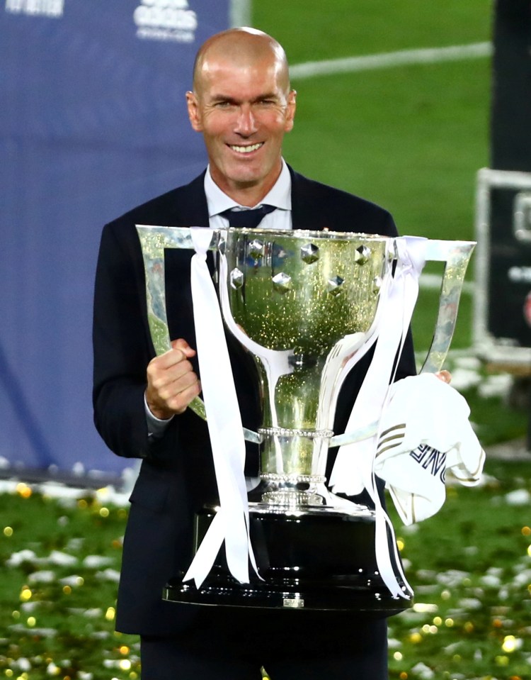 Zinedine Zidane could also be well suited to the Old Trafford job