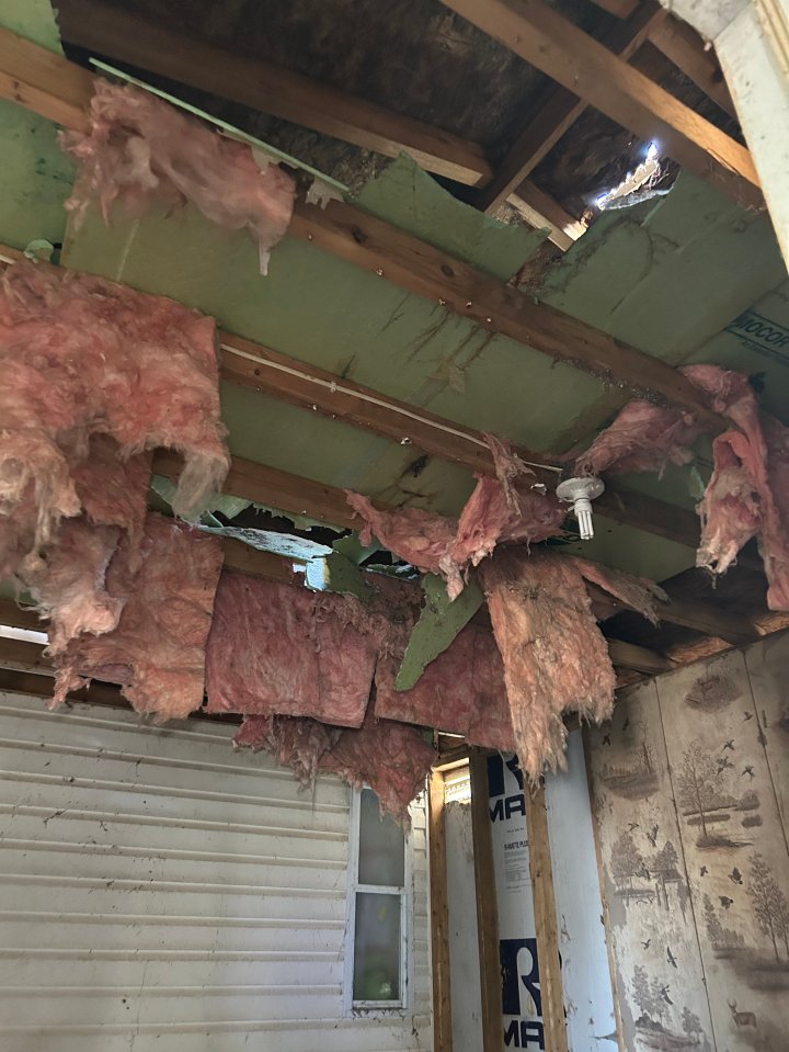 The garage and laundry room are the last areas of the house that need to be cleared