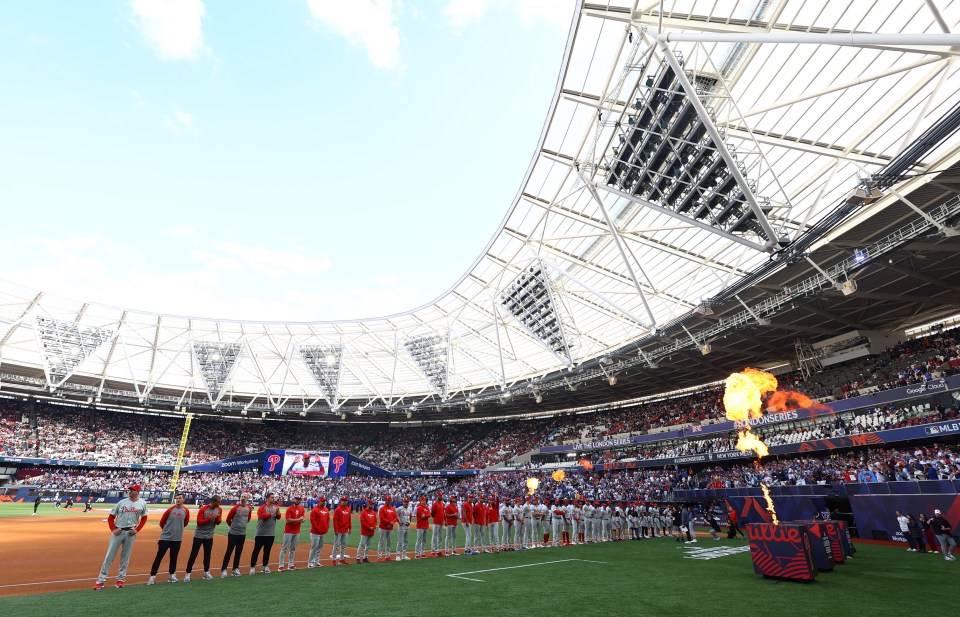 Major League Baseball has been on tour including to London