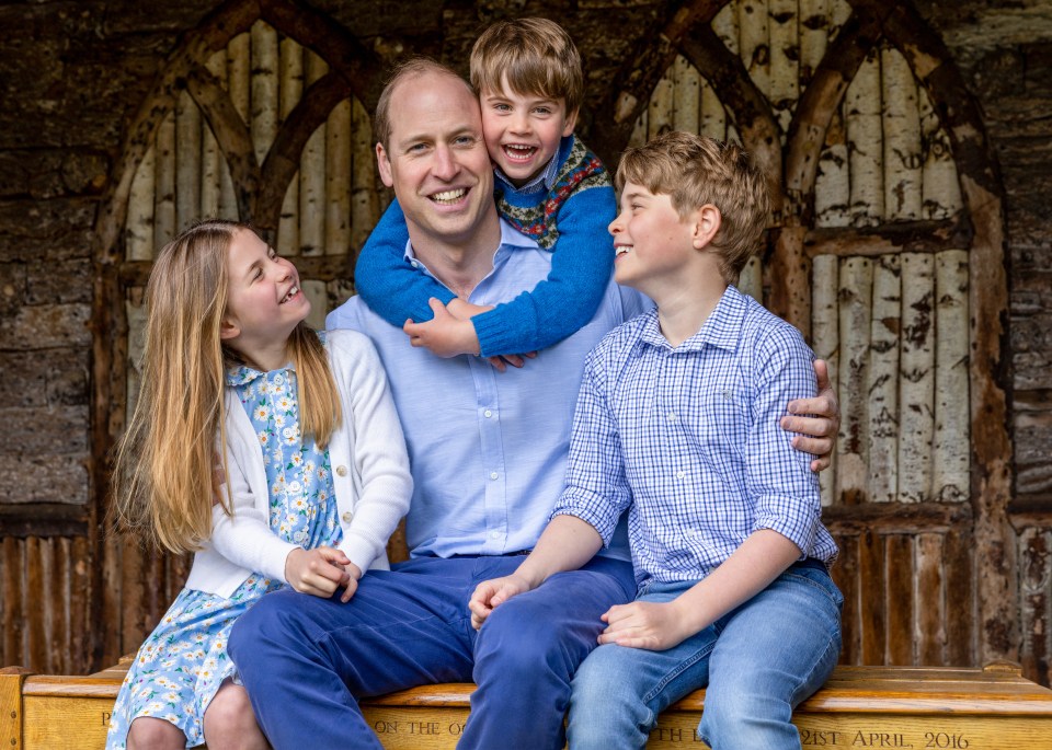 George, Charlotte and Louis are currently on their half term break