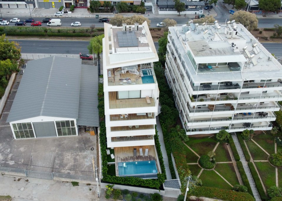 The apartment where Baldock was found dead