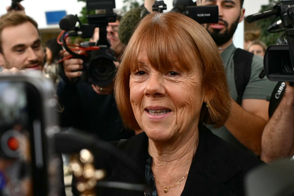 Ms Pelicot spoke to the press outside the Avignon courthouse