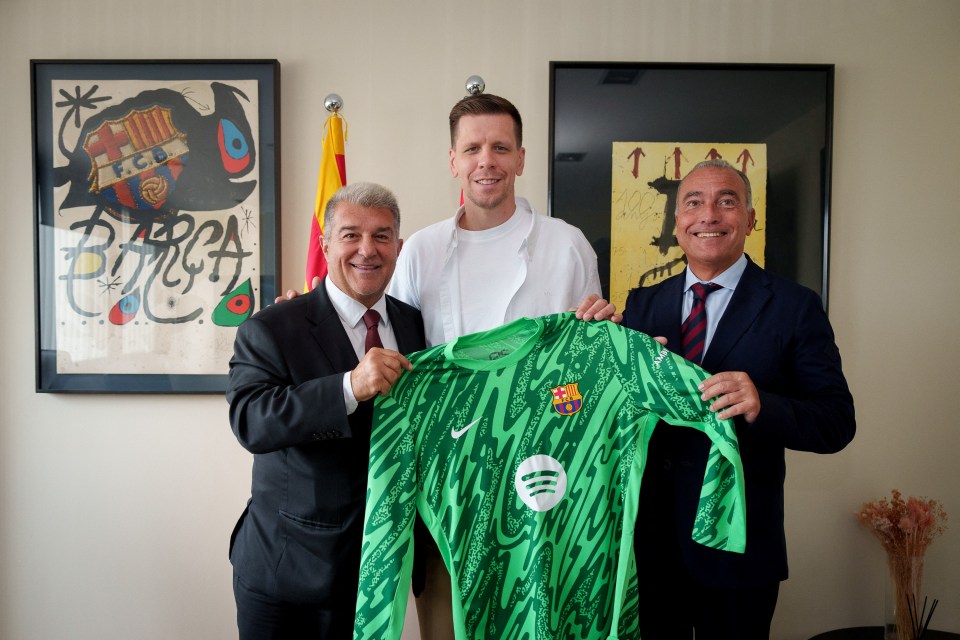 Wojciech Szczesny recently came out of retirement to sign for Barcelona