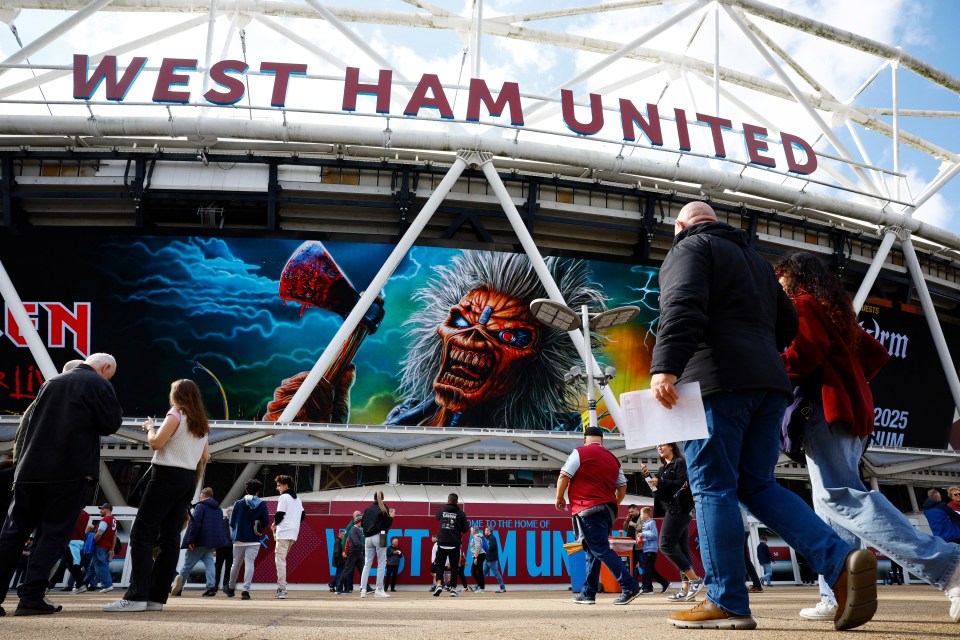 Fans at the London Stadium will also be paying a premium