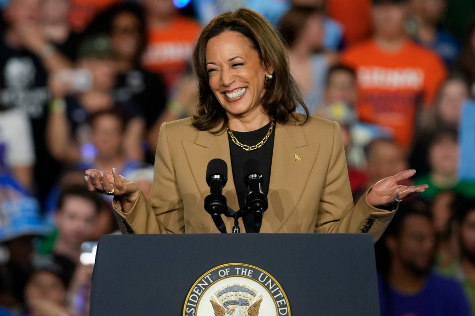 She appeared to endorse Democratic presidential nominee Vice President Kamala Harris for the Presidential Election in Novemer