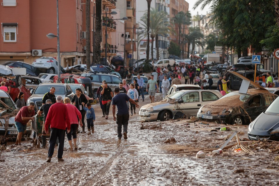 Paiporta, on the outskirts of Valencia, has been hit hard by the horrific floods