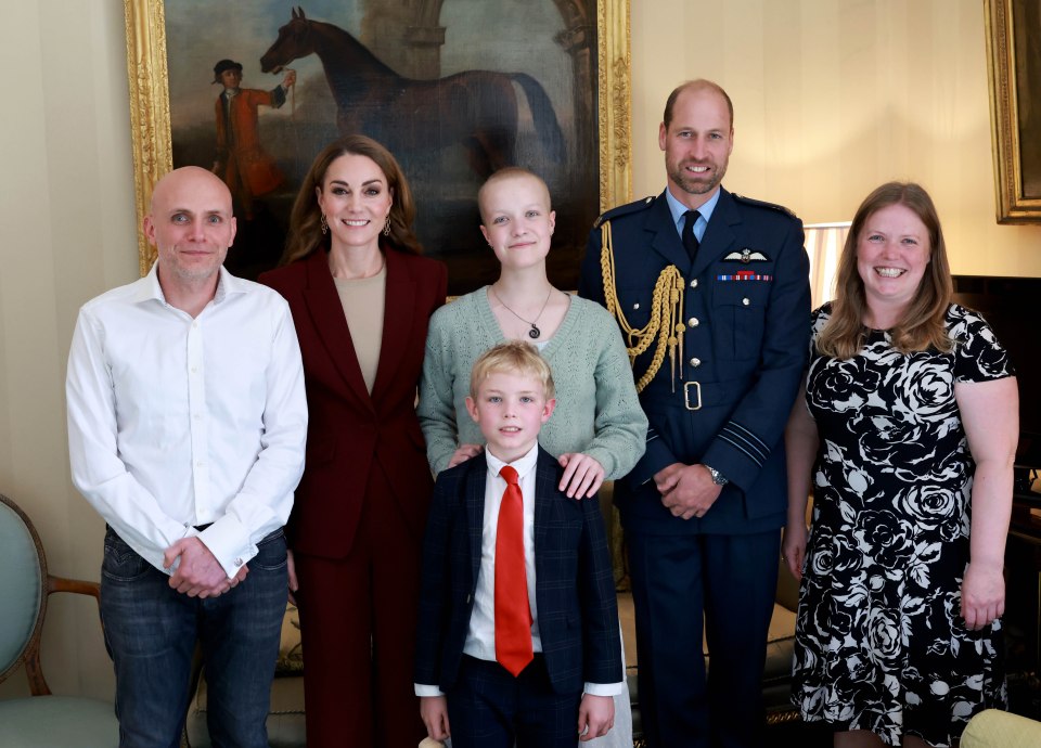 Wednesday was the first time Kate was pictured back at work in ­Windsor Castle with Liz, who has a rare and aggressive type of cancer