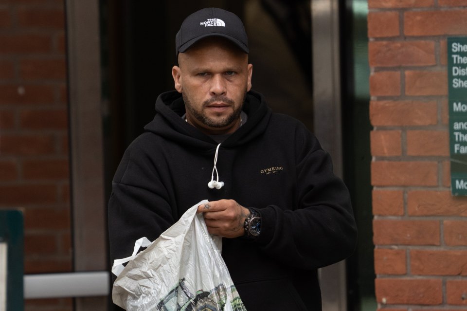 Graham Marshall leaving Sheffield Crown Court earlier today