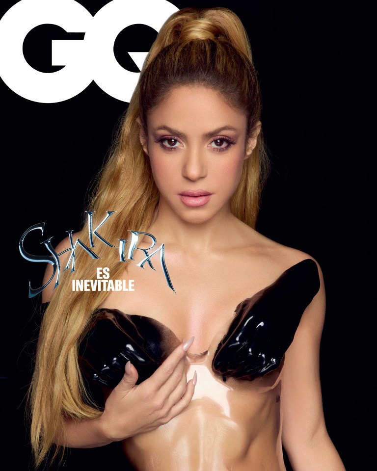 Shakira posed for the latest issue of GQ