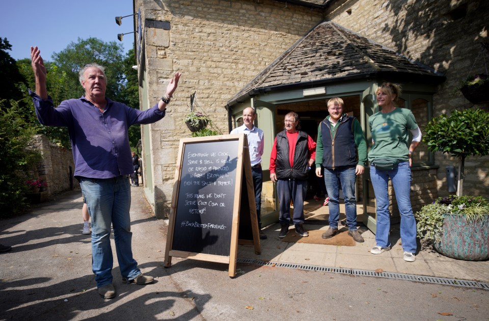 He admitted that his Cotswolds pub is 'costing a fortune'