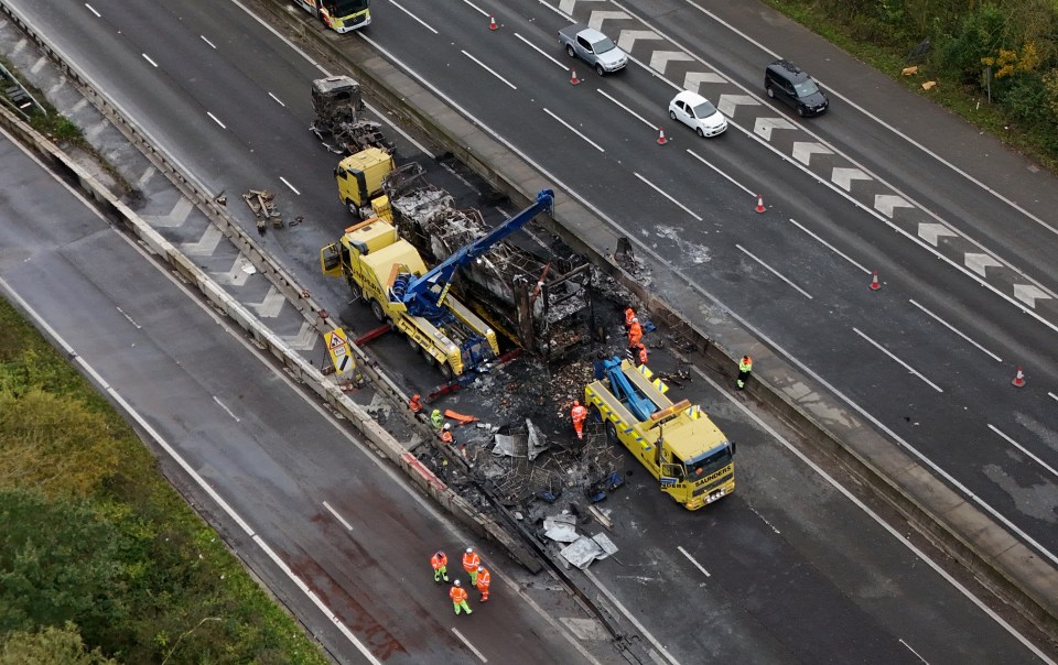 The road will likely need to be resurfaced