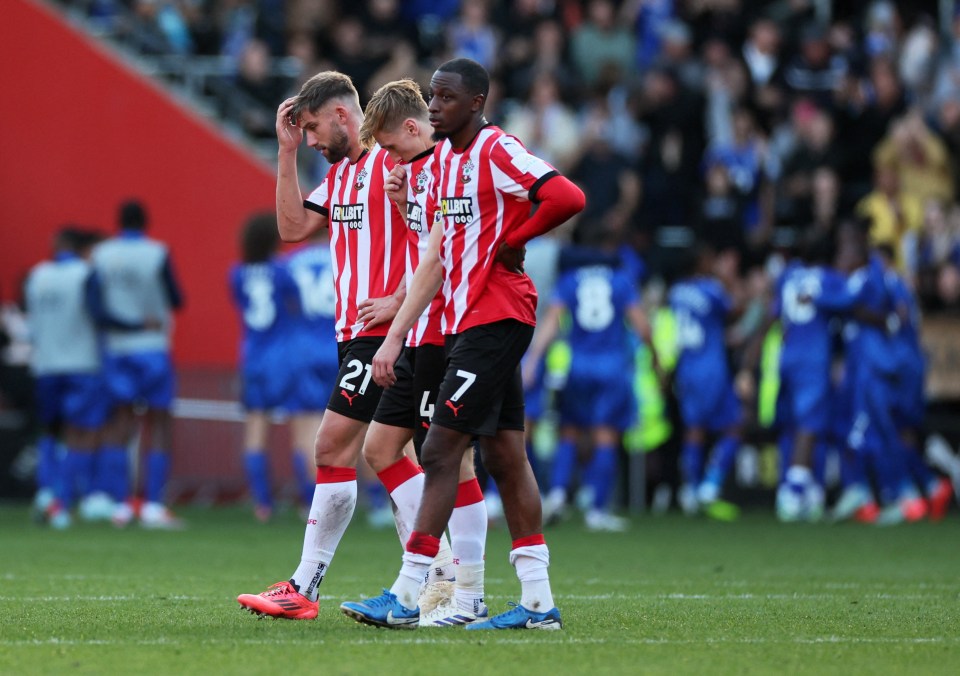 Southampton’s Charlie Taylor, Flynn Downes and Joe Aribo reflect on defeat