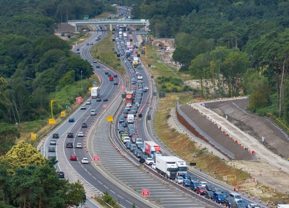 The closures could lead to congestion and drivers are urged to closely follow diversions