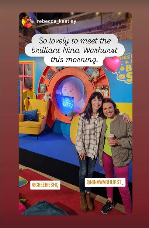 Nina guested on popular kids TV show