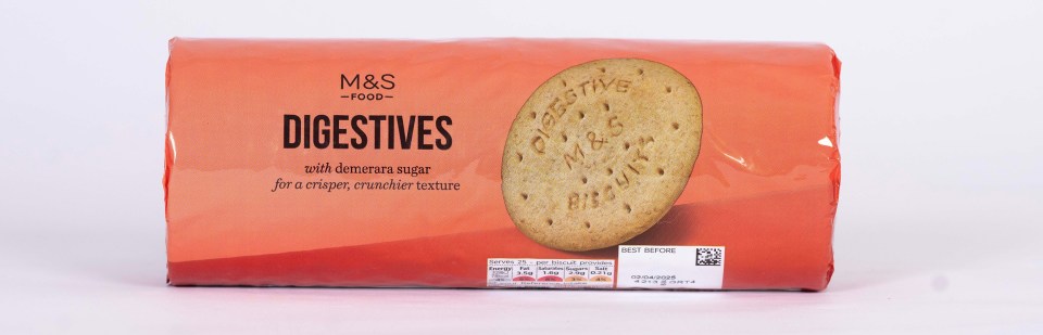 The M&S version are still good value compared with McVitie’s