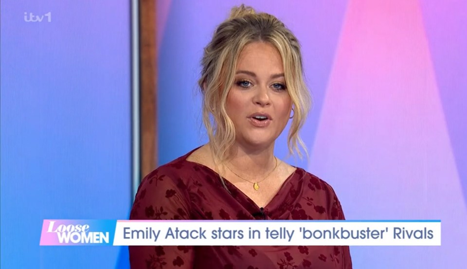 Emily Atack looked stunning - four months after giving birth