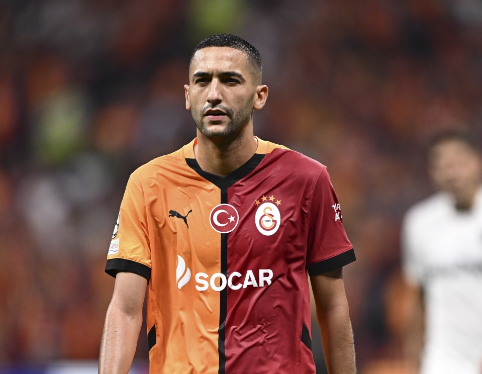 Ziyech has landed at Galatasaray after failed moves to PSG and Al Nassr