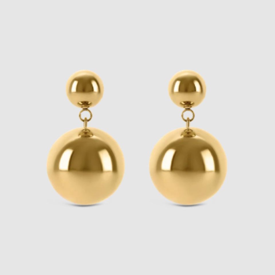 Make a statement with these drop down earrings